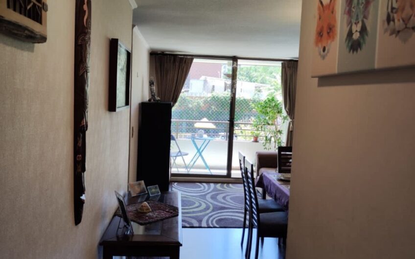 EXCELENTE DEPARTAMENTO DE 2 DORMITORIOS Y 2 BAÑOS CON ESTACIONAMIENTO Y BODEGA